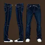 dark jeans image